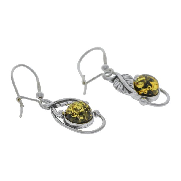 Citrus Slvreringe Med Grn Rav