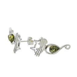 Katte restikker I Slv Og Grn Rav 