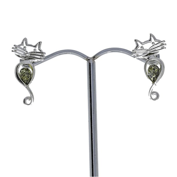 Katte restikker I Slv Og Grn Rav 