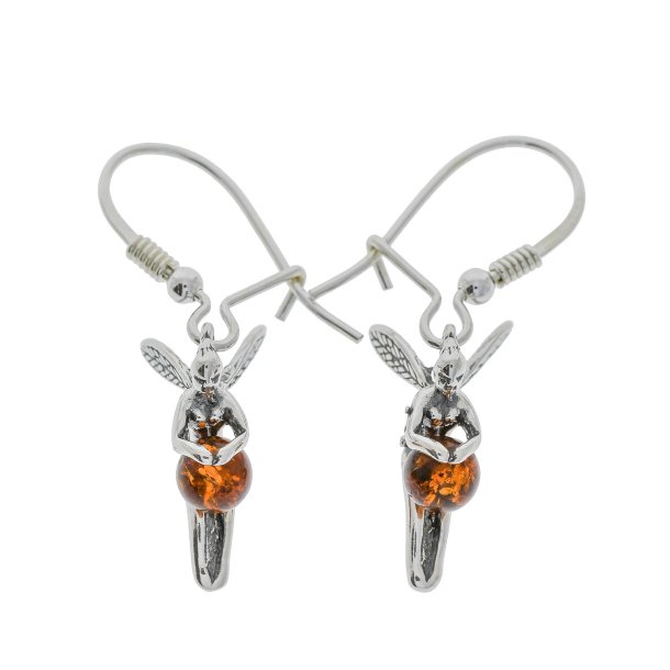 Fe Slvreringe Med En Ravperle