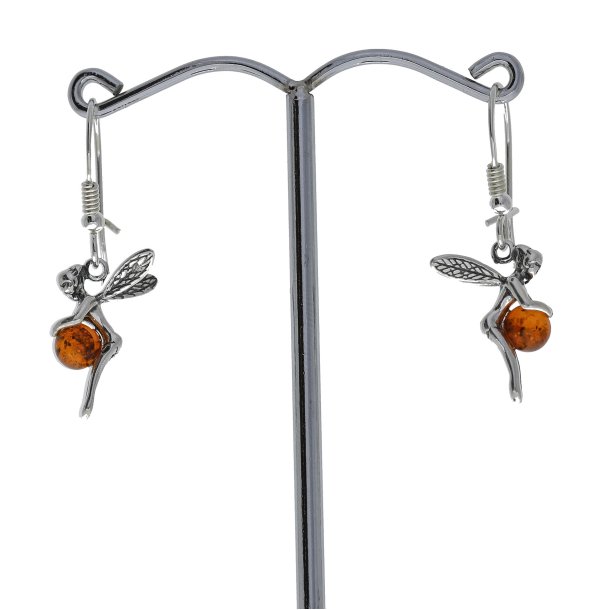 Fe Slvreringe Med En Ravperle