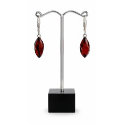 �gte Rav �reringe / Real Amber Earrings 