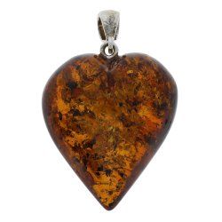 Unik Vesterhav Rav Hjerte 