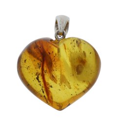 Yndig Rav Hjerte Vedhng