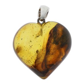 Yndig Rav Hjerte Vedhng