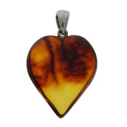  Unik Rav Hjerte /  Einzigartiges Bernsteinherz