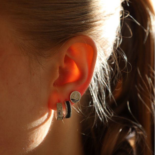 restikker "Blvand / Blvandfyr" med lava og strand sand