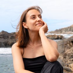 Kette "Seestern" vergoldet