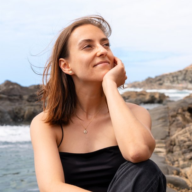 Kette "Seestern" vergoldet