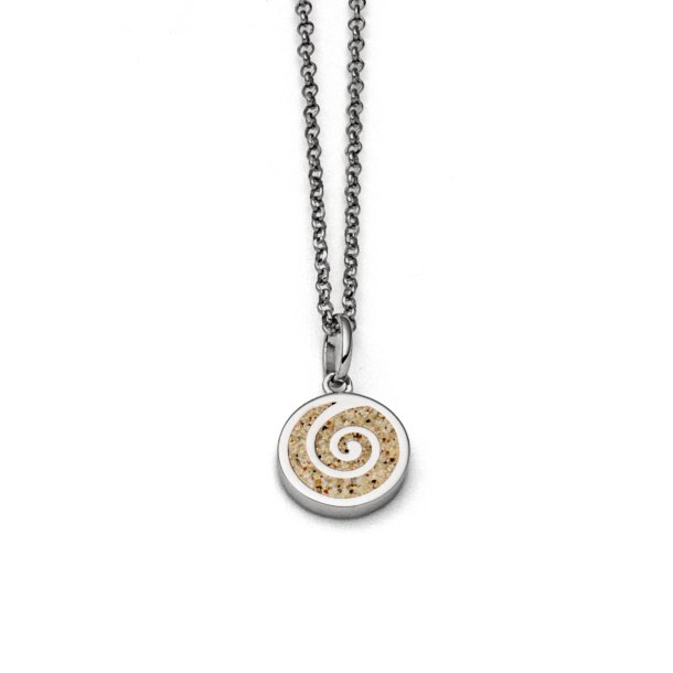Strand Sand Kette "Spirale"