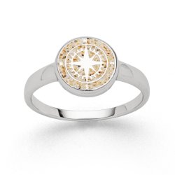 Kompassring aus Strandsand