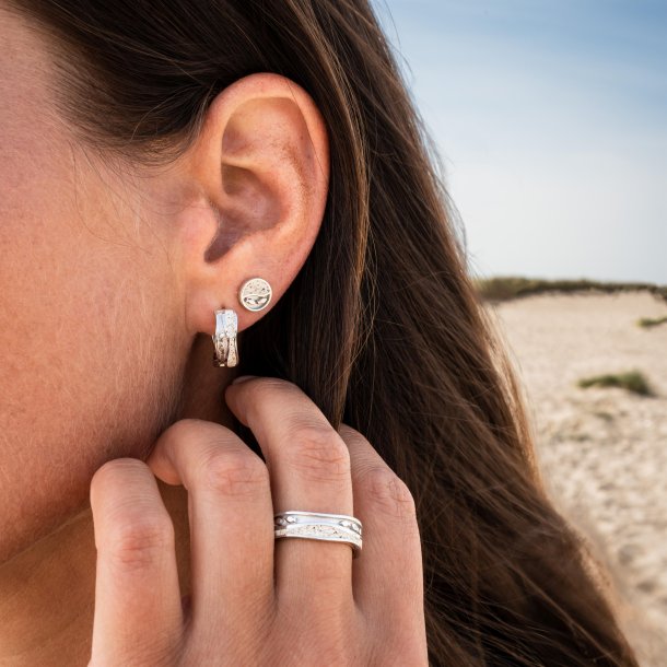 Ring Strandwelle " Fischschwarm "