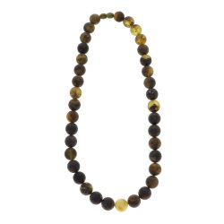Flot Jordravs Kde/ Amber necklace