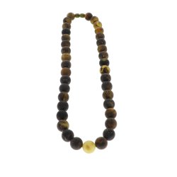 Flot Jordravs Kde/ Amber necklace
