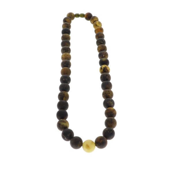 Flot Jordravs Kde/ Amber necklace