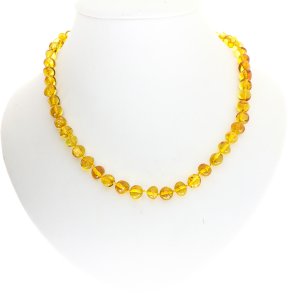 Ravkde Af Det Flotteste Vesterhavs Ravperler i honningfarve