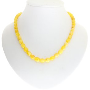 Olivenformet Mlke Ravkde Af Det Flotteste Vesterhavsrav