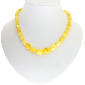 Olivenformet Mlke Ravkde Af Det Flotteste Vesterhavsrav