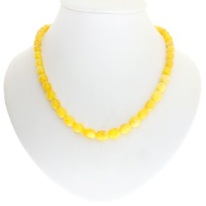 Olivenformet Mlke Ravkde Af Det Flotteste Vesterhavsrav