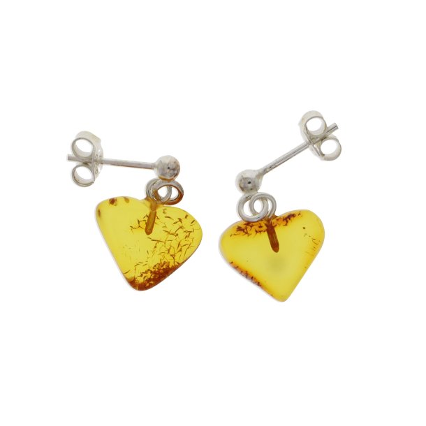 Hjerte af rav restikker