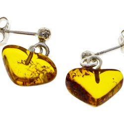 Hjerte af rav restikker