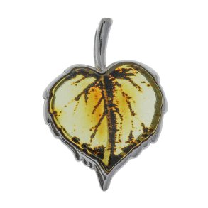 Blad Vedhng I Rav Og Sterling Slv