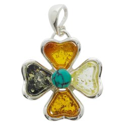 Rav Blomst Vedhng I 925 Sterling Slv 